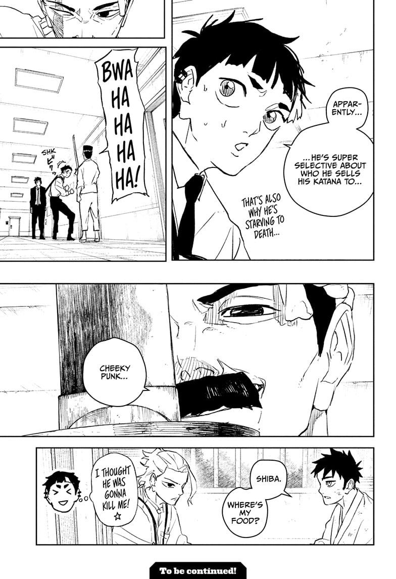 Kagurabachi chapter 115 page 19