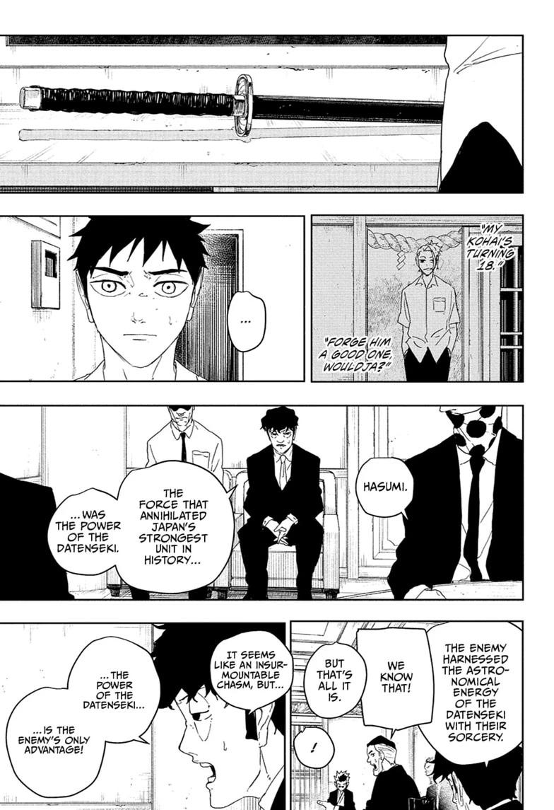 Kagurabachi chapter 122 page 17