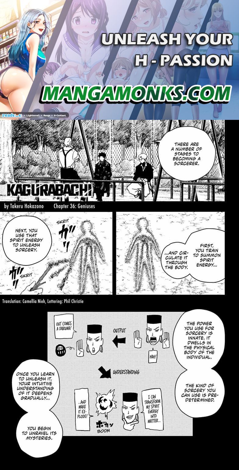 Kagurabachi chapter 36 page 1