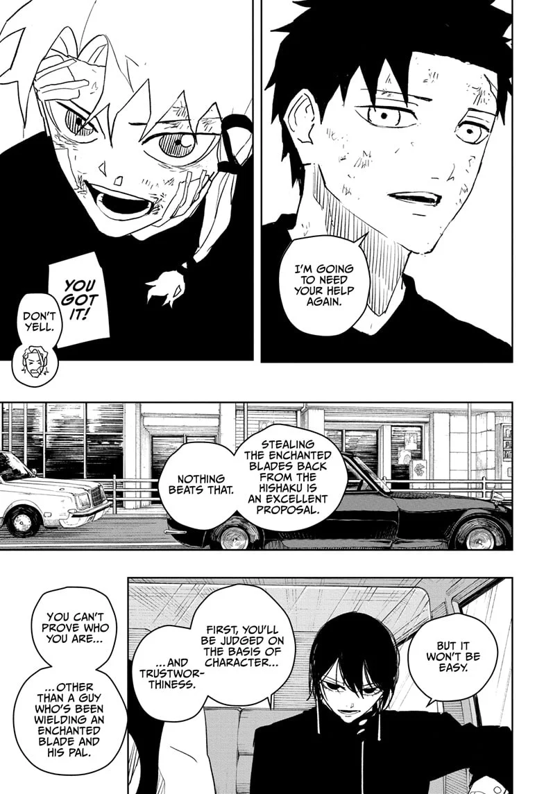 Kagurabachi chapter 45 page 17