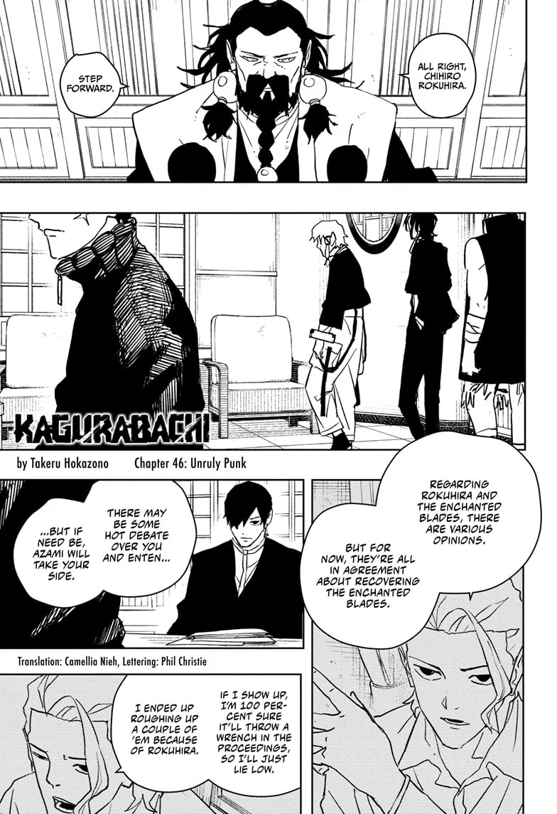 Kagurabachi chapter 46 page 1
