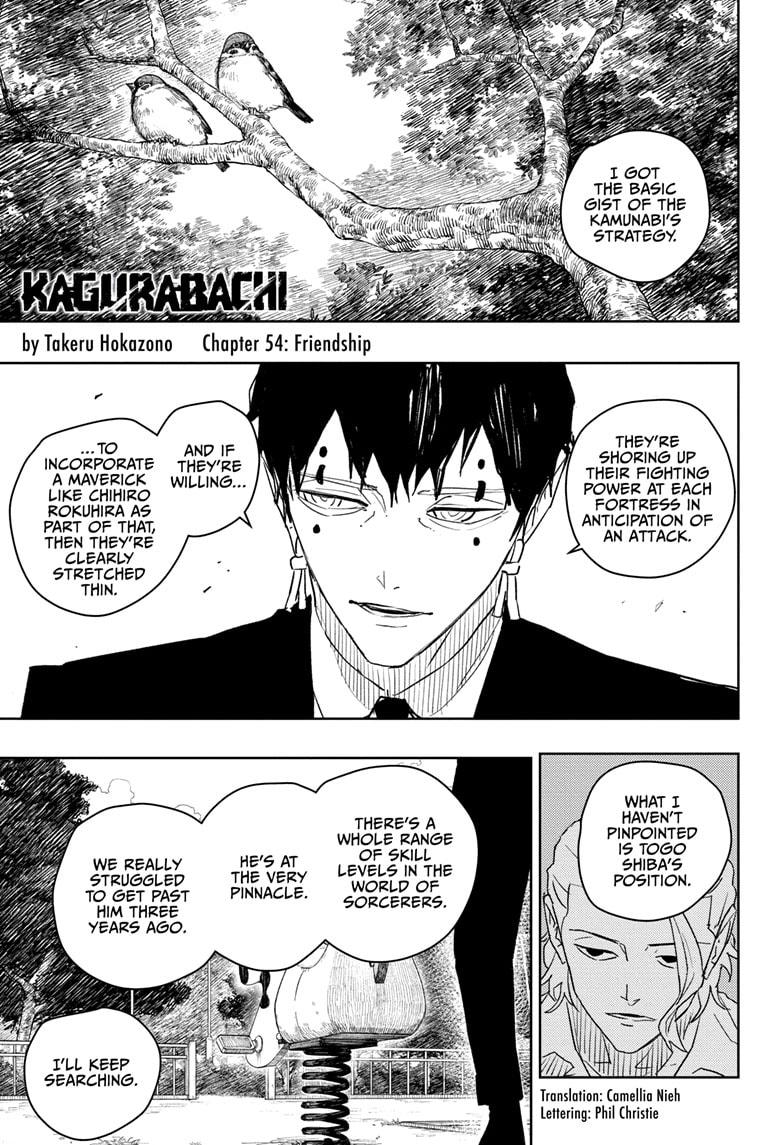 Kagurabachi chapter 54 page 1