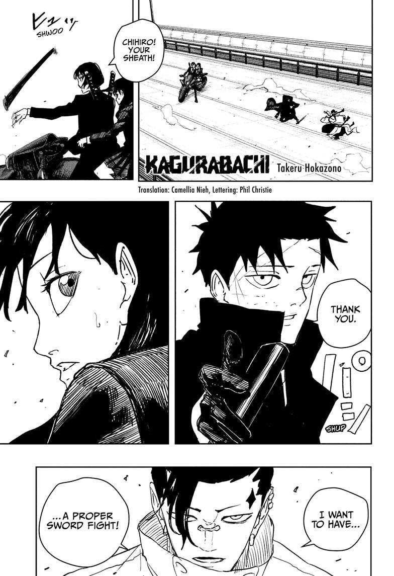 Kagurabachi chapter 64 page 1