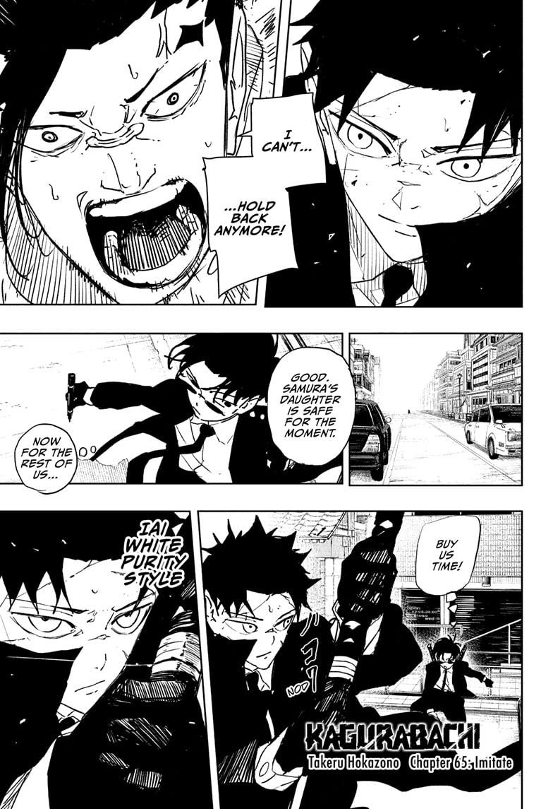 Kagurabachi chapter 65 page 1