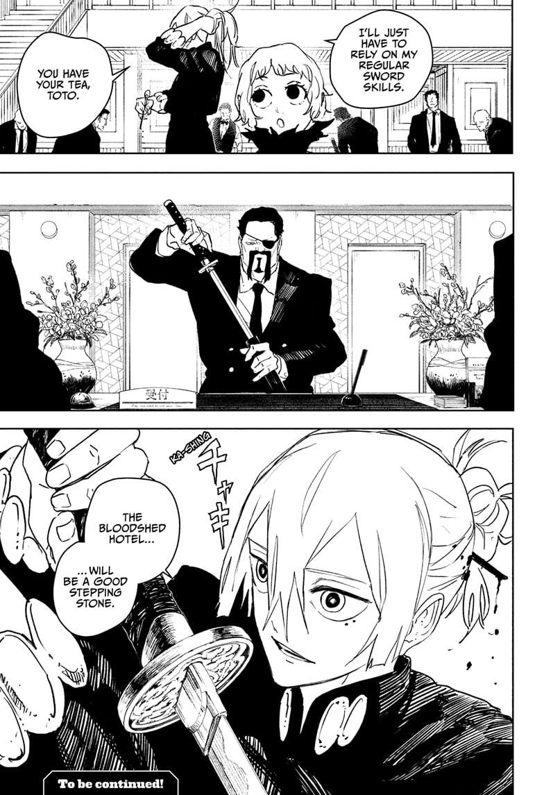 Kagurabachi chapter 66 page 19