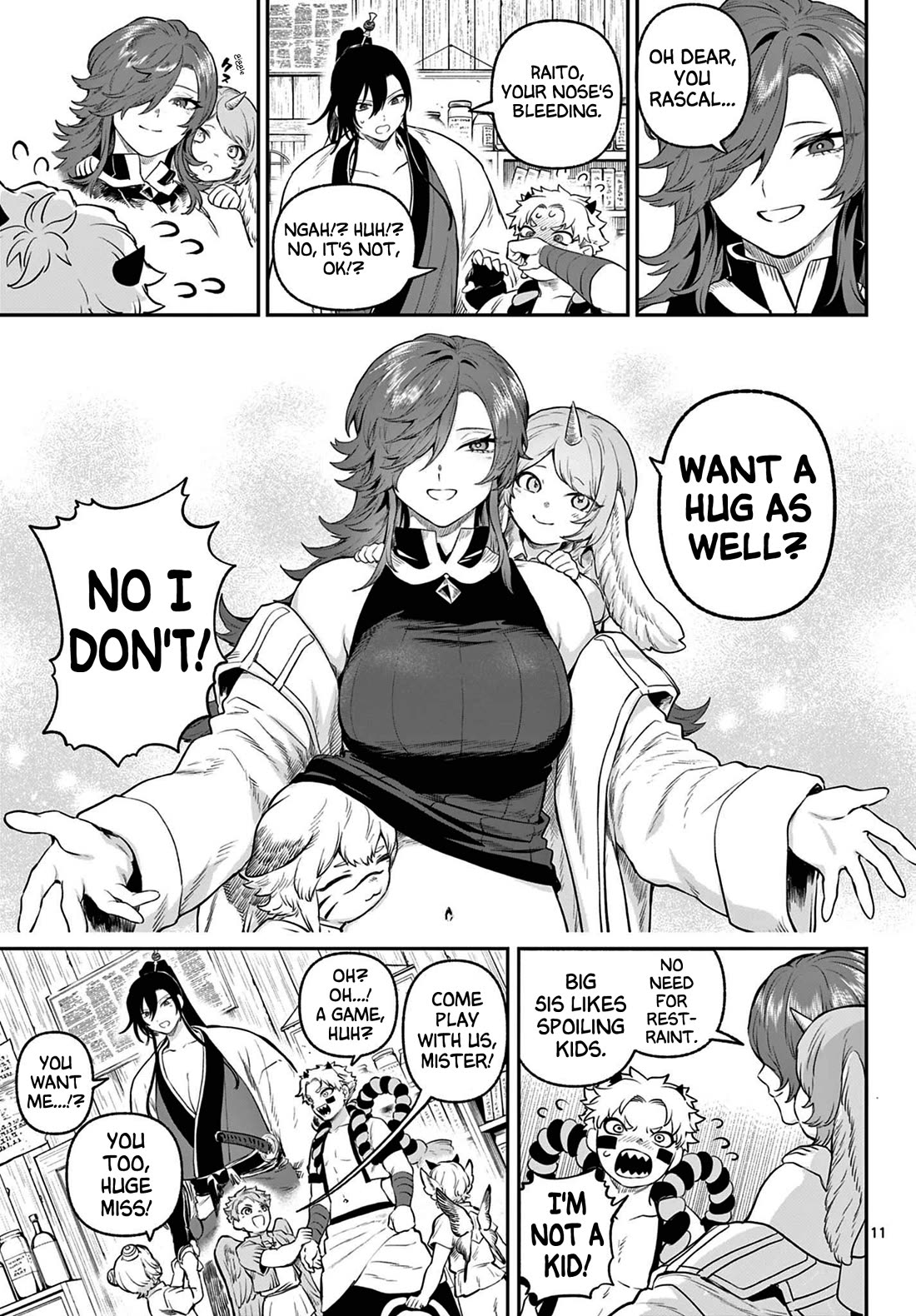 KaguRai: Kagura & Raito chapter 4 page 11