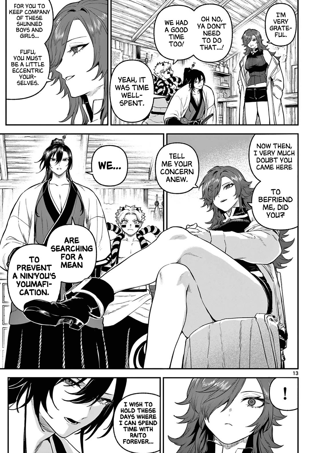 KaguRai: Kagura & Raito chapter 4 page 13