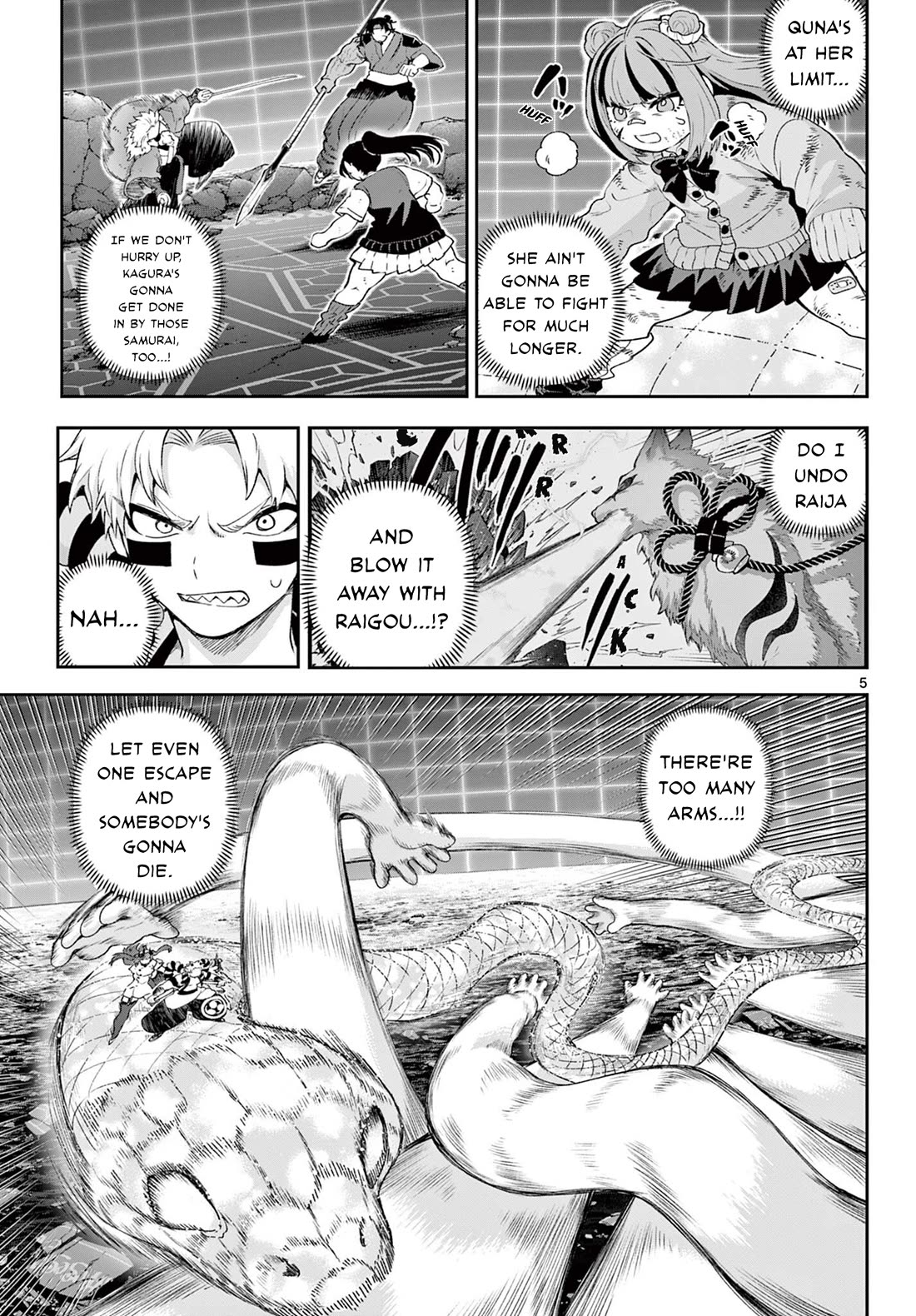 KaguRai: Kagura & Raito chapter 45 page 5