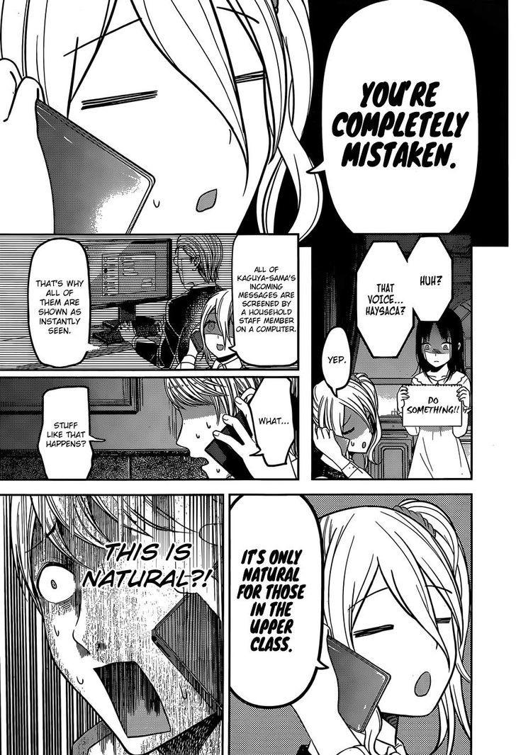 Kaguya-sama wa Kokurasetai - Tensai-tachi no Renai Zunousen chapter 102 page 17
