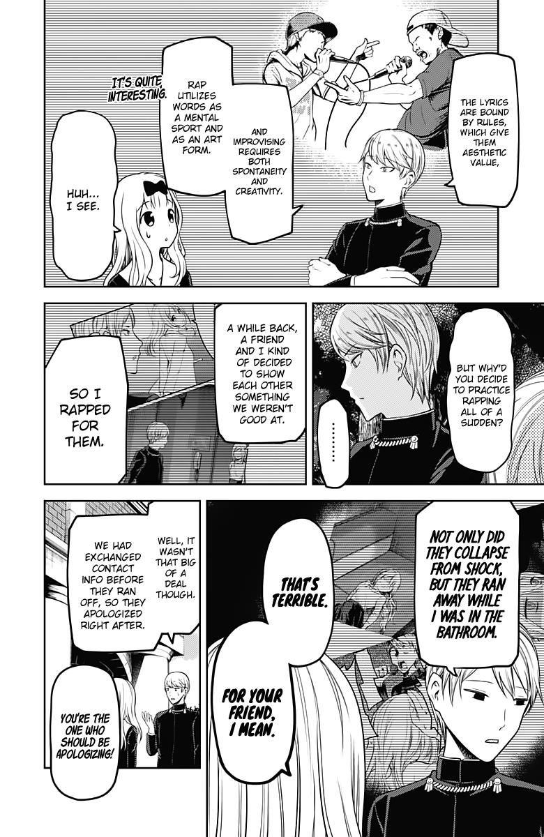 Kaguya-sama wa Kokurasetai - Tensai-tachi no Renai Zunousen chapter 107 page 4
