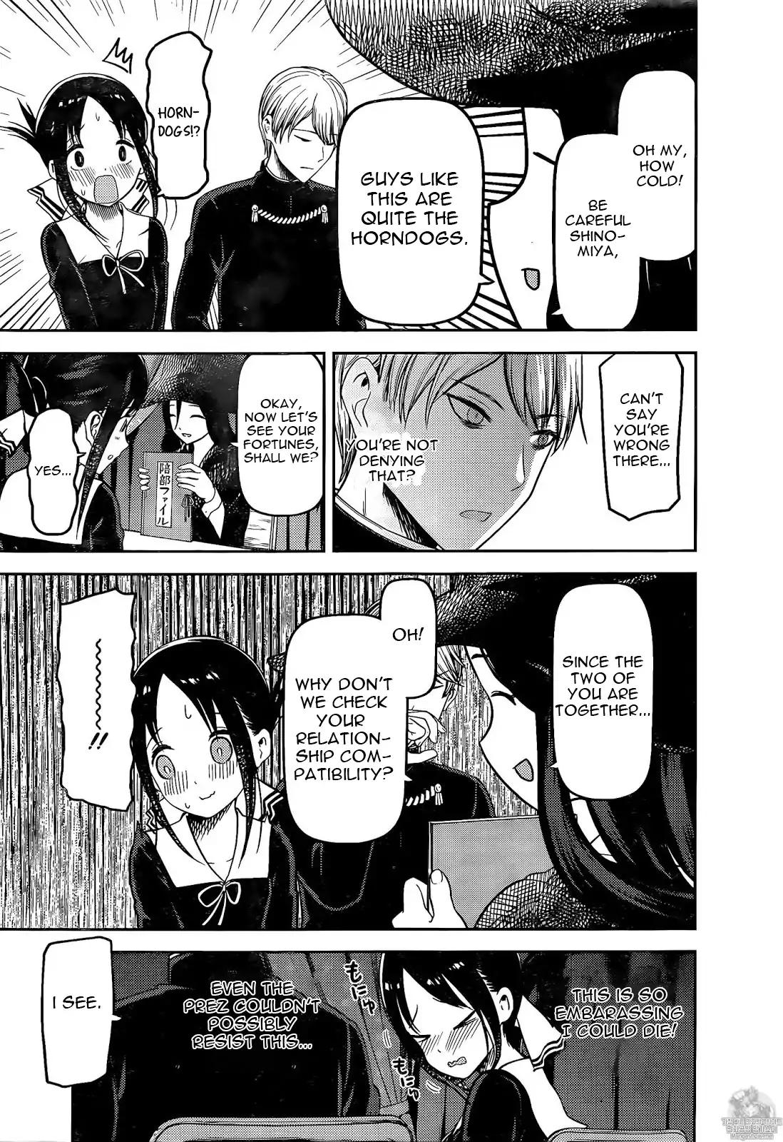 Kaguya-sama wa Kokurasetai - Tensai-tachi no Renai Zunousen chapter 131 page 6