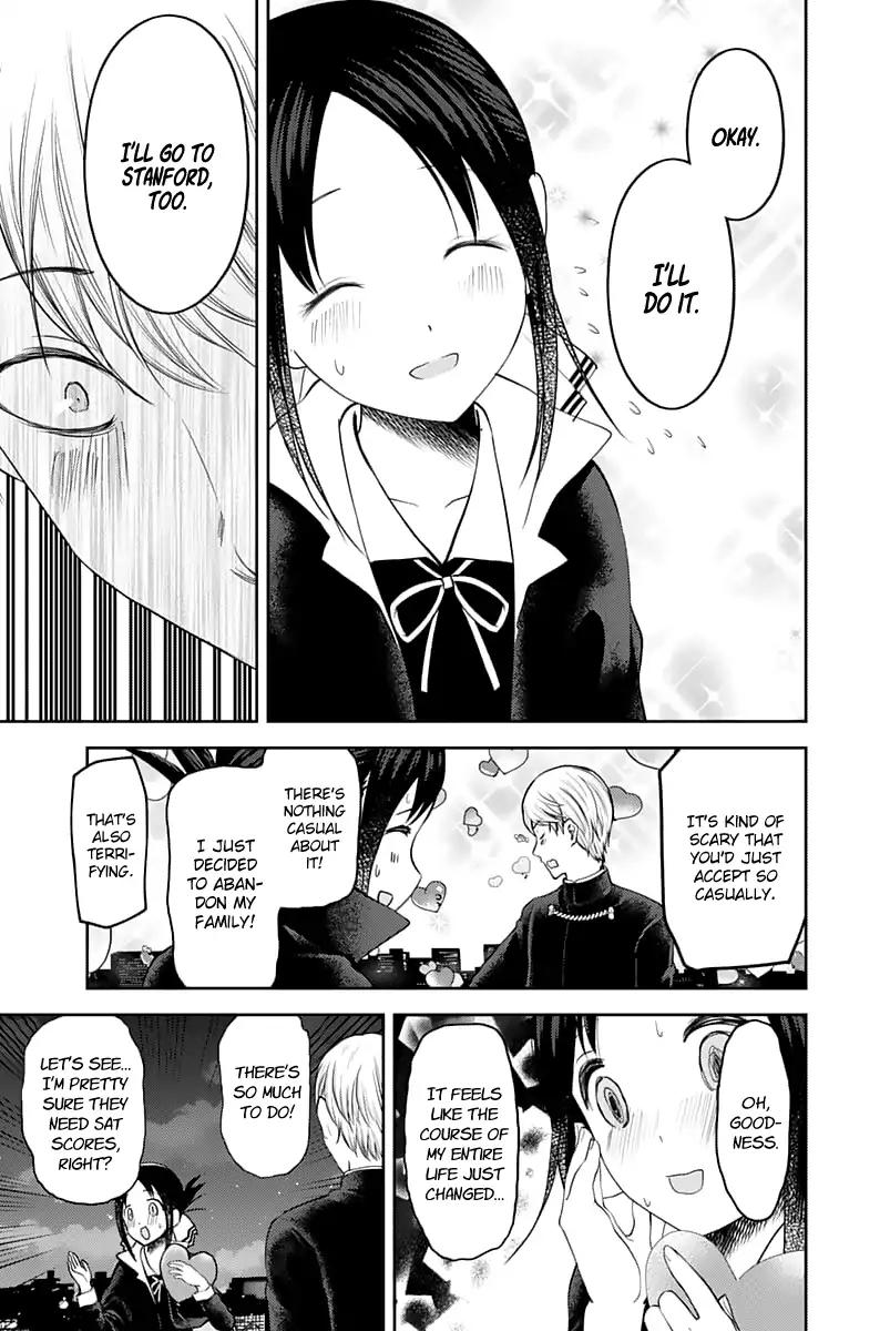 Kaguya-sama wa Kokurasetai - Tensai-tachi no Renai Zunousen chapter 136 page 17