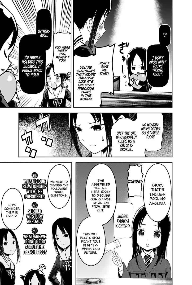 Kaguya-sama wa Kokurasetai - Tensai-tachi no Renai Zunousen chapter 141 page 5