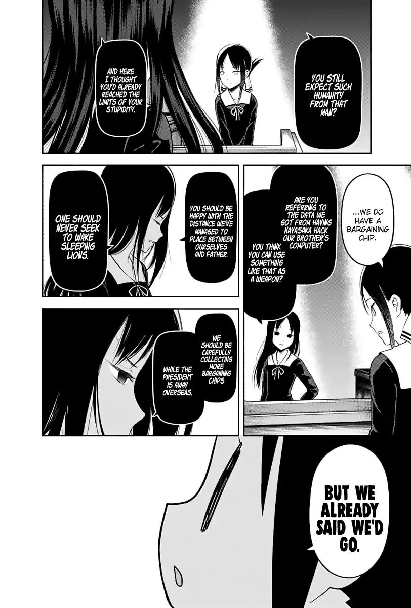 Kaguya-sama wa Kokurasetai - Tensai-tachi no Renai Zunousen chapter 141 page 8