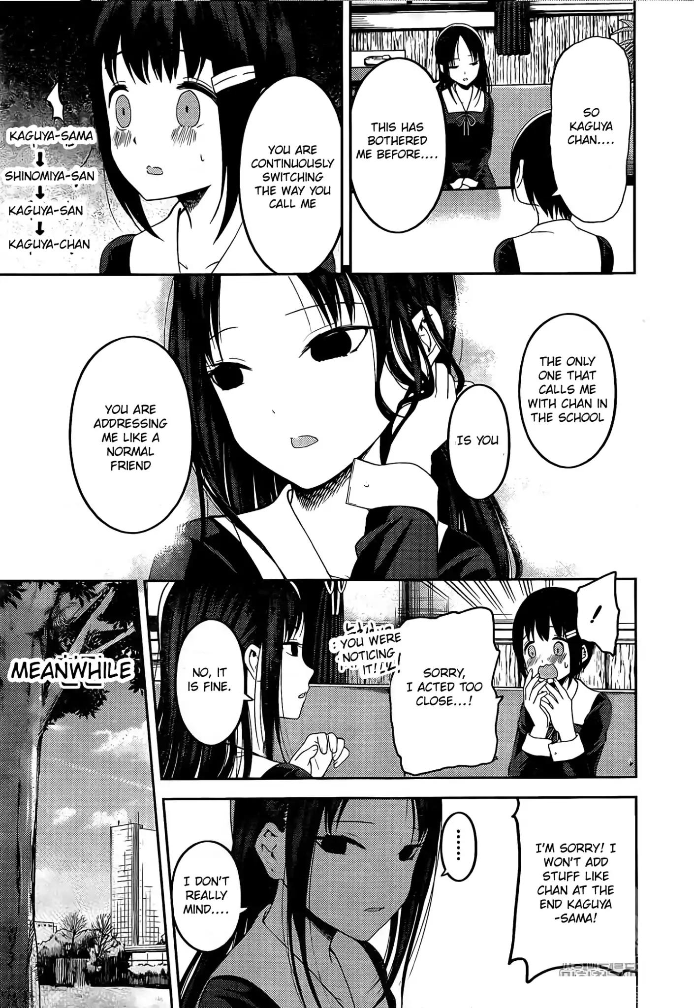 Kaguya-sama wa Kokurasetai - Tensai-tachi no Renai Zunousen chapter 144 page 3