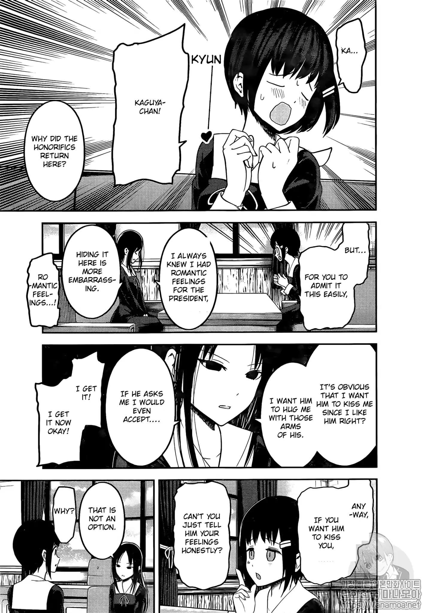Kaguya-sama wa Kokurasetai - Tensai-tachi no Renai Zunousen chapter 144 page 9