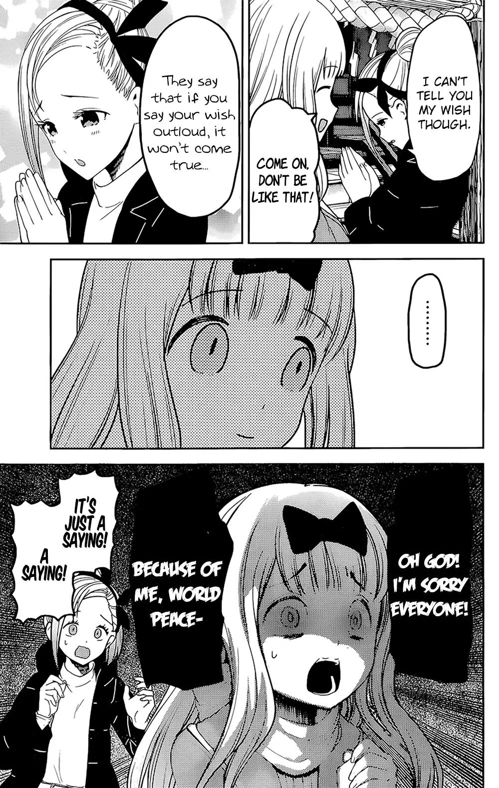 Kaguya-sama wa Kokurasetai - Tensai-tachi no Renai Zunousen chapter 162 page 8