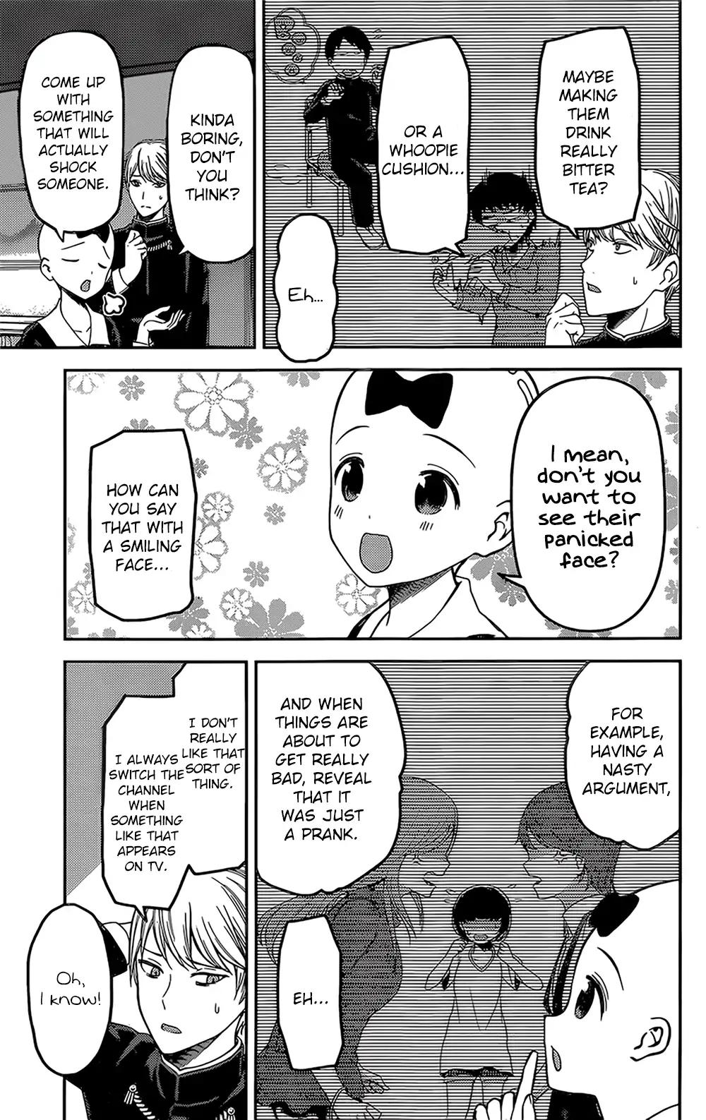 Kaguya-sama wa Kokurasetai - Tensai-tachi no Renai Zunousen chapter 163 page 4