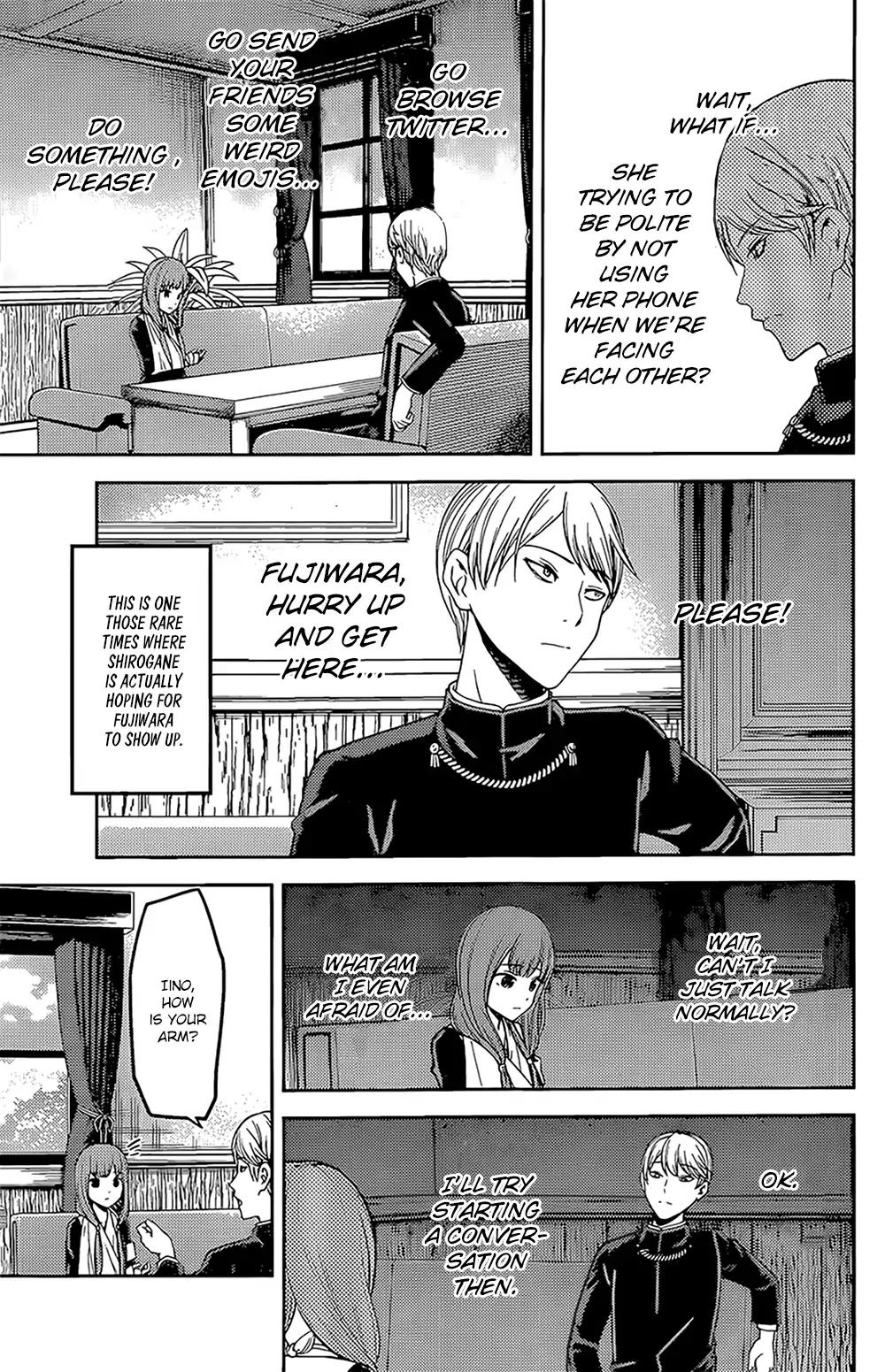 Kaguya-sama wa Kokurasetai - Tensai-tachi no Renai Zunousen chapter 165 page 4