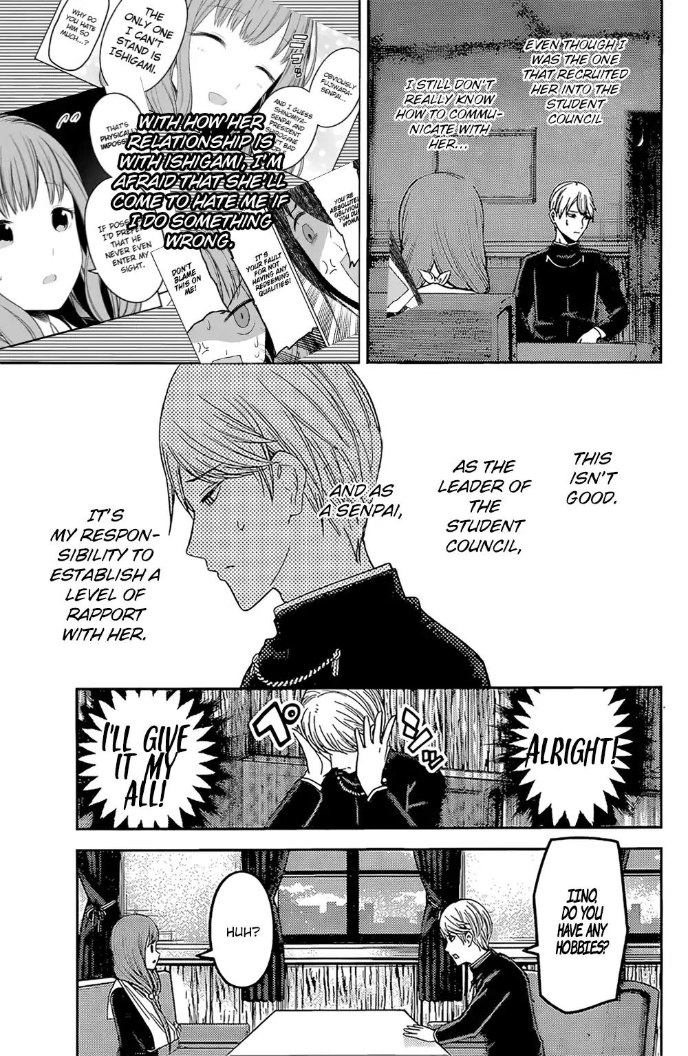 Kaguya-sama wa Kokurasetai - Tensai-tachi no Renai Zunousen chapter 165 page 6