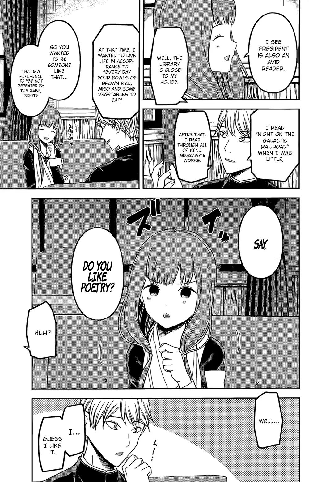 Kaguya-sama wa Kokurasetai - Tensai-tachi no Renai Zunousen chapter 165 page 8