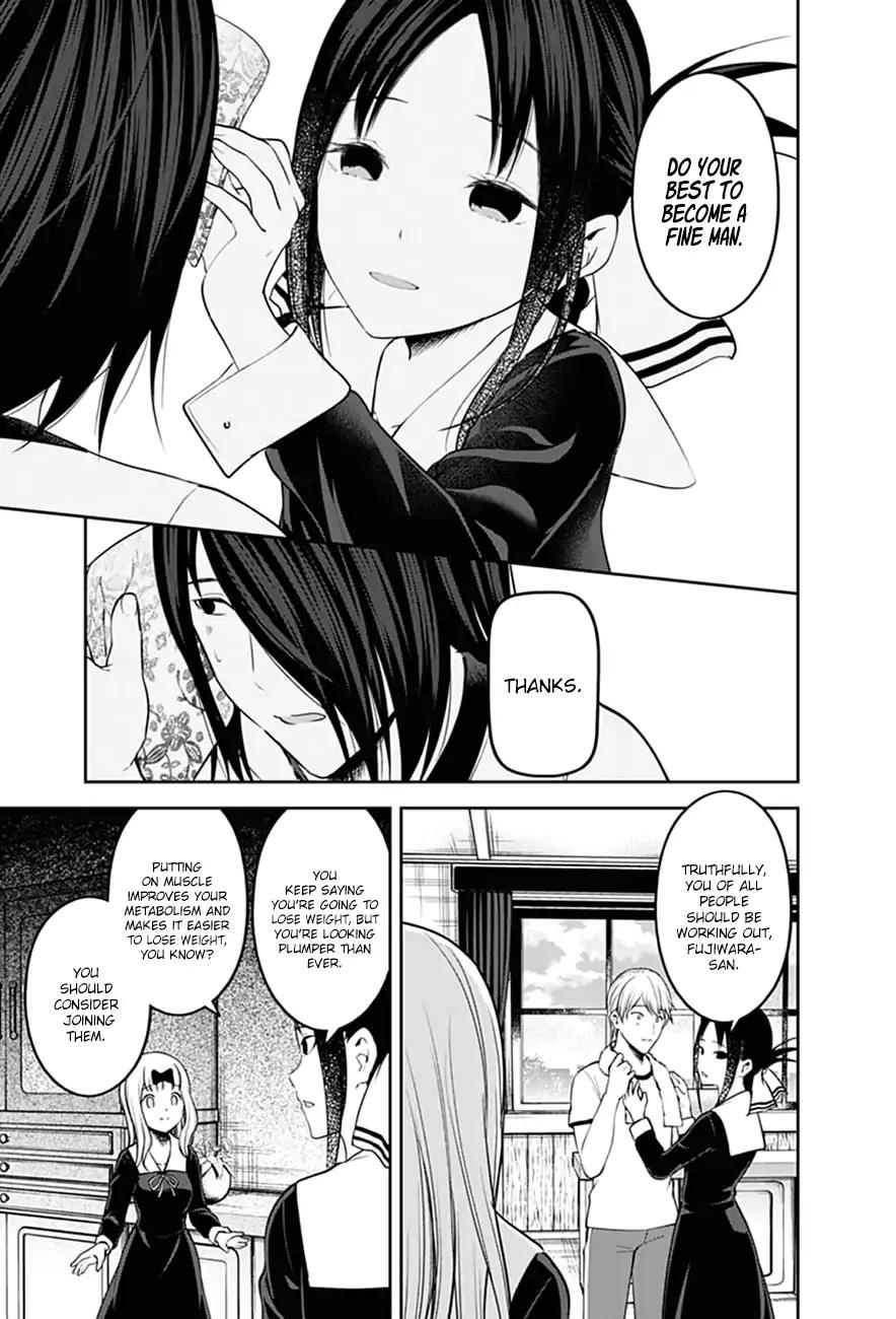 Kaguya-sama wa Kokurasetai - Tensai-tachi no Renai Zunousen chapter 166 page 17
