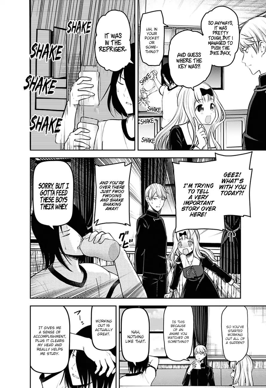 Kaguya-sama wa Kokurasetai - Tensai-tachi no Renai Zunousen chapter 166 page 8