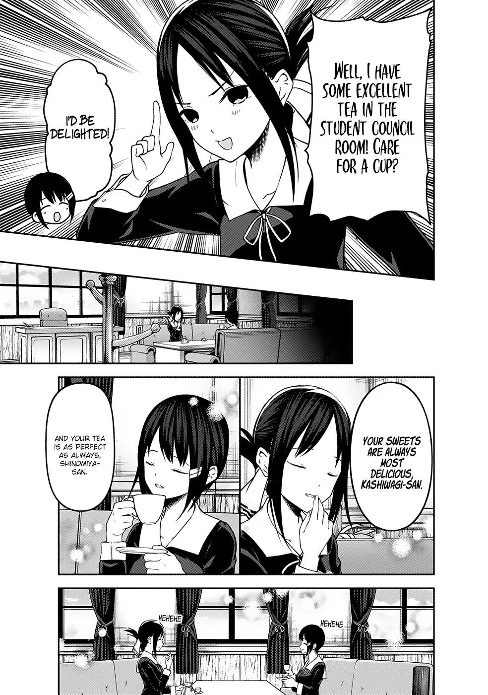 Kaguya-sama wa Kokurasetai - Tensai-tachi no Renai Zunousen chapter 167 page 5