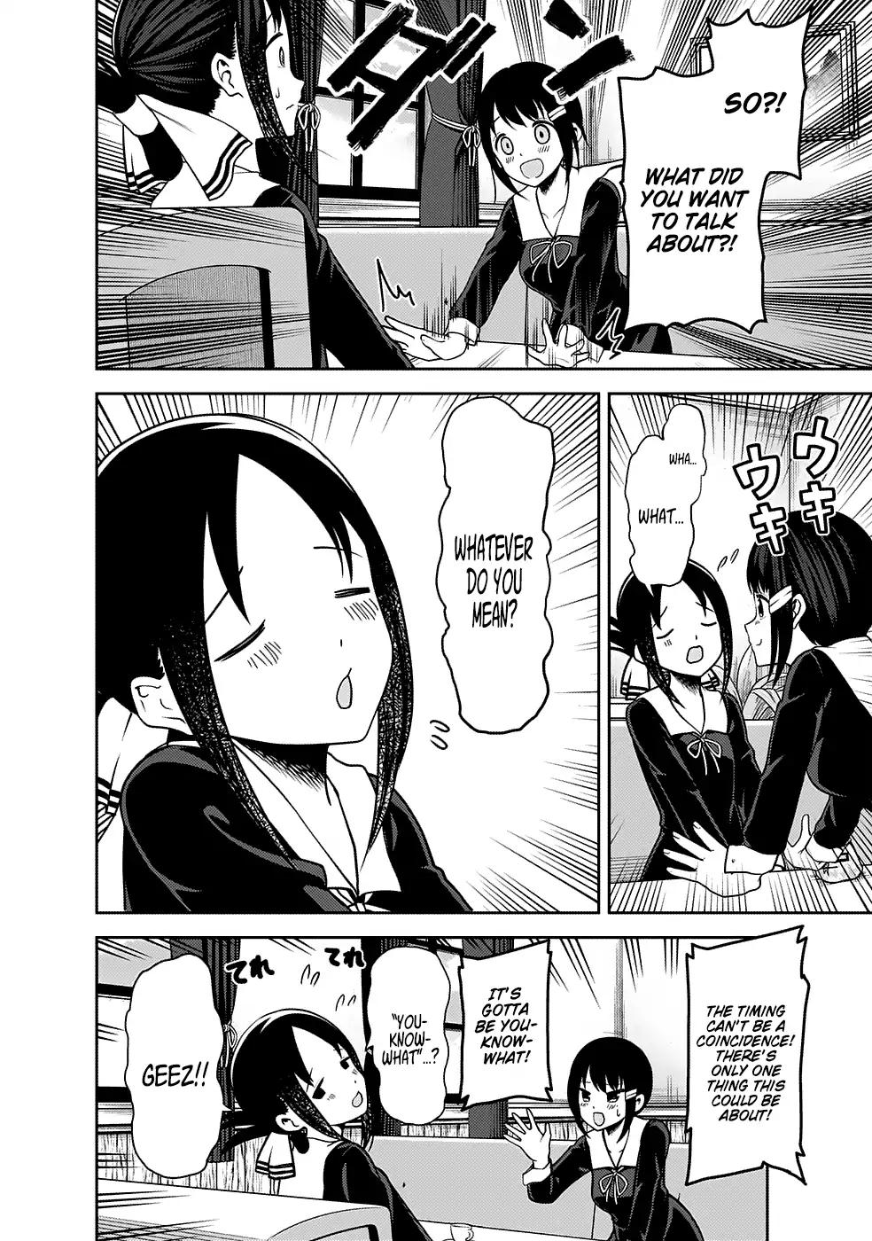 Kaguya-sama wa Kokurasetai - Tensai-tachi no Renai Zunousen chapter 167 page 6