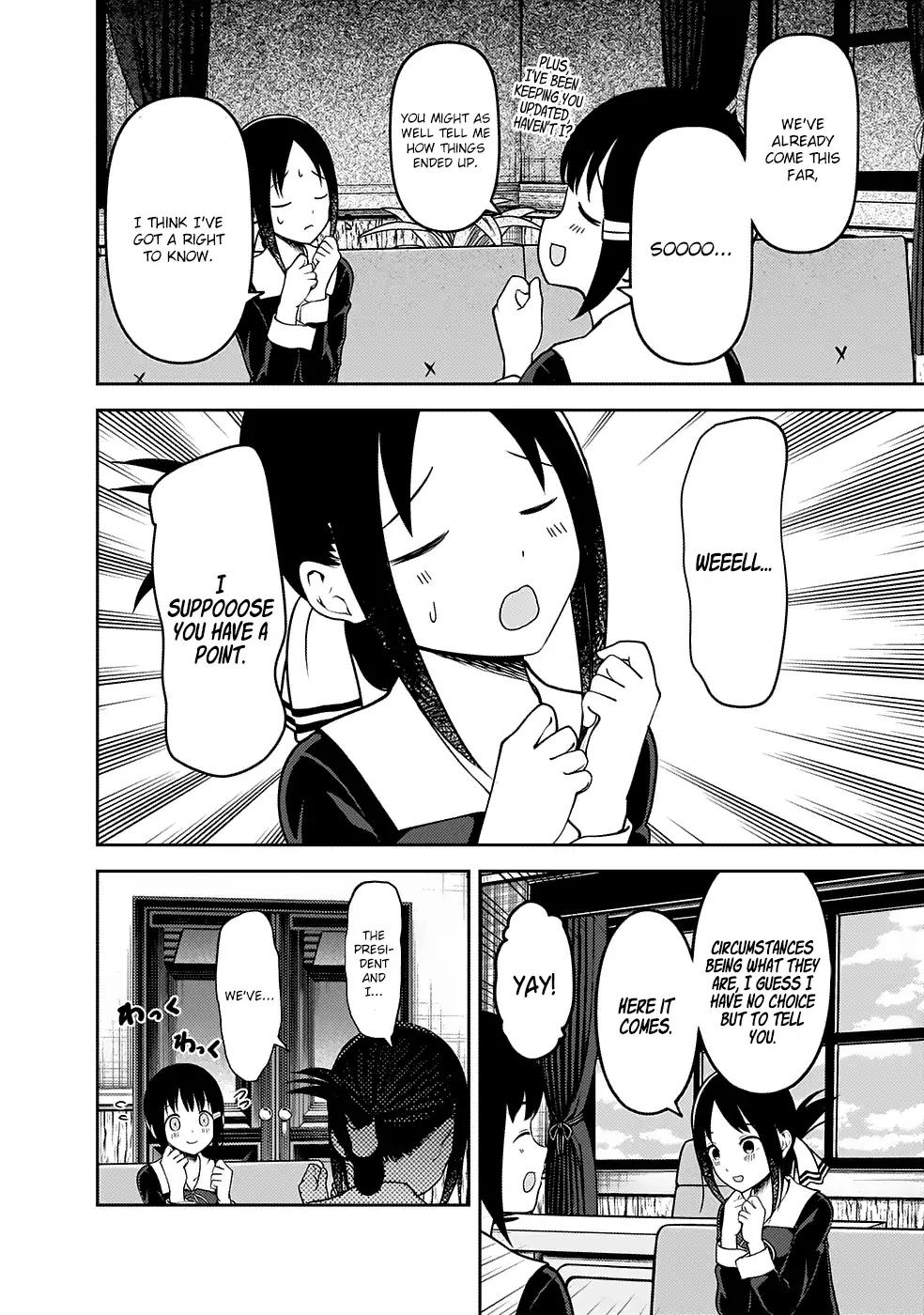 Kaguya-sama wa Kokurasetai - Tensai-tachi no Renai Zunousen chapter 167 page 8