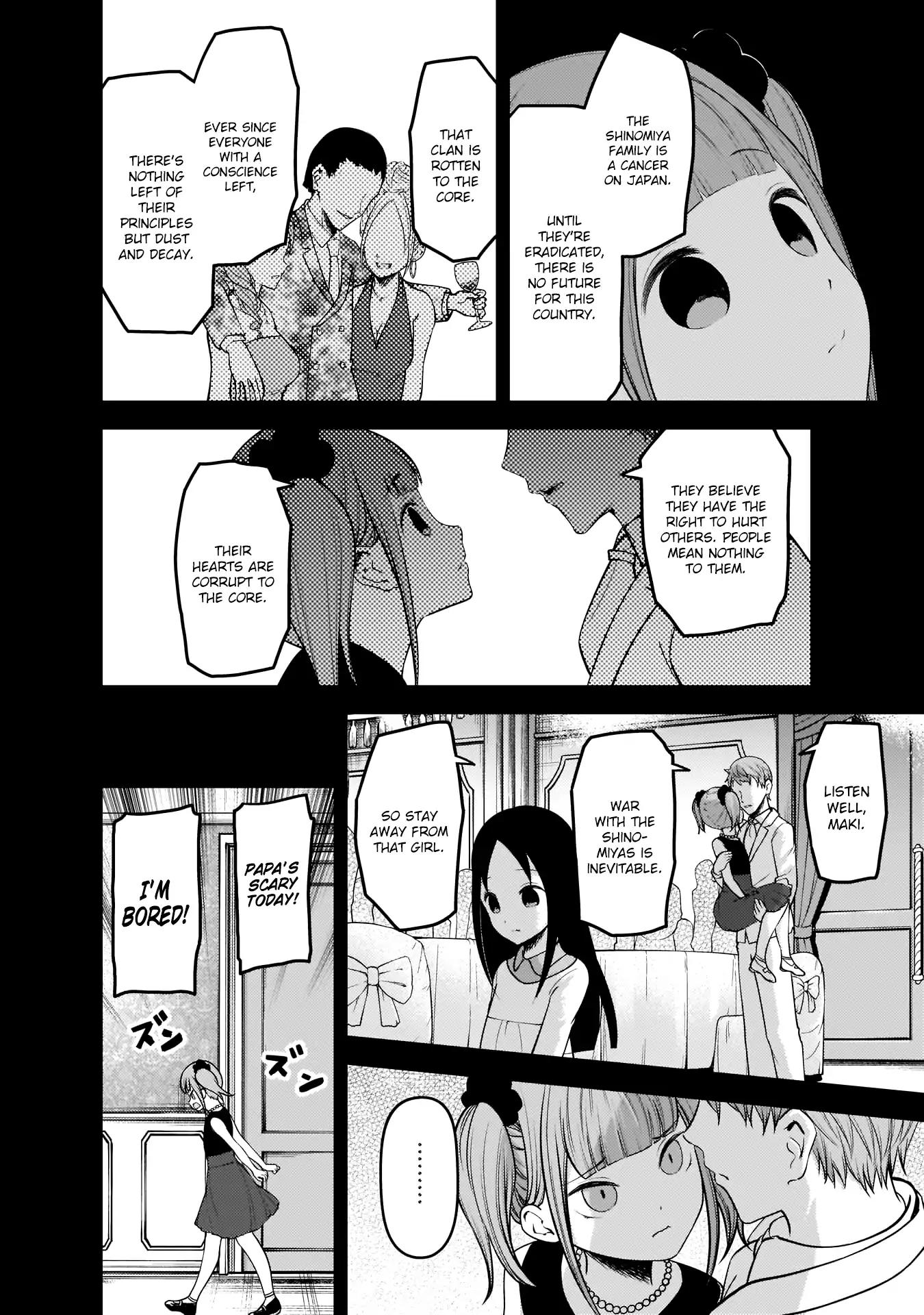 Kaguya-sama wa Kokurasetai - Tensai-tachi no Renai Zunousen chapter 168 page 6