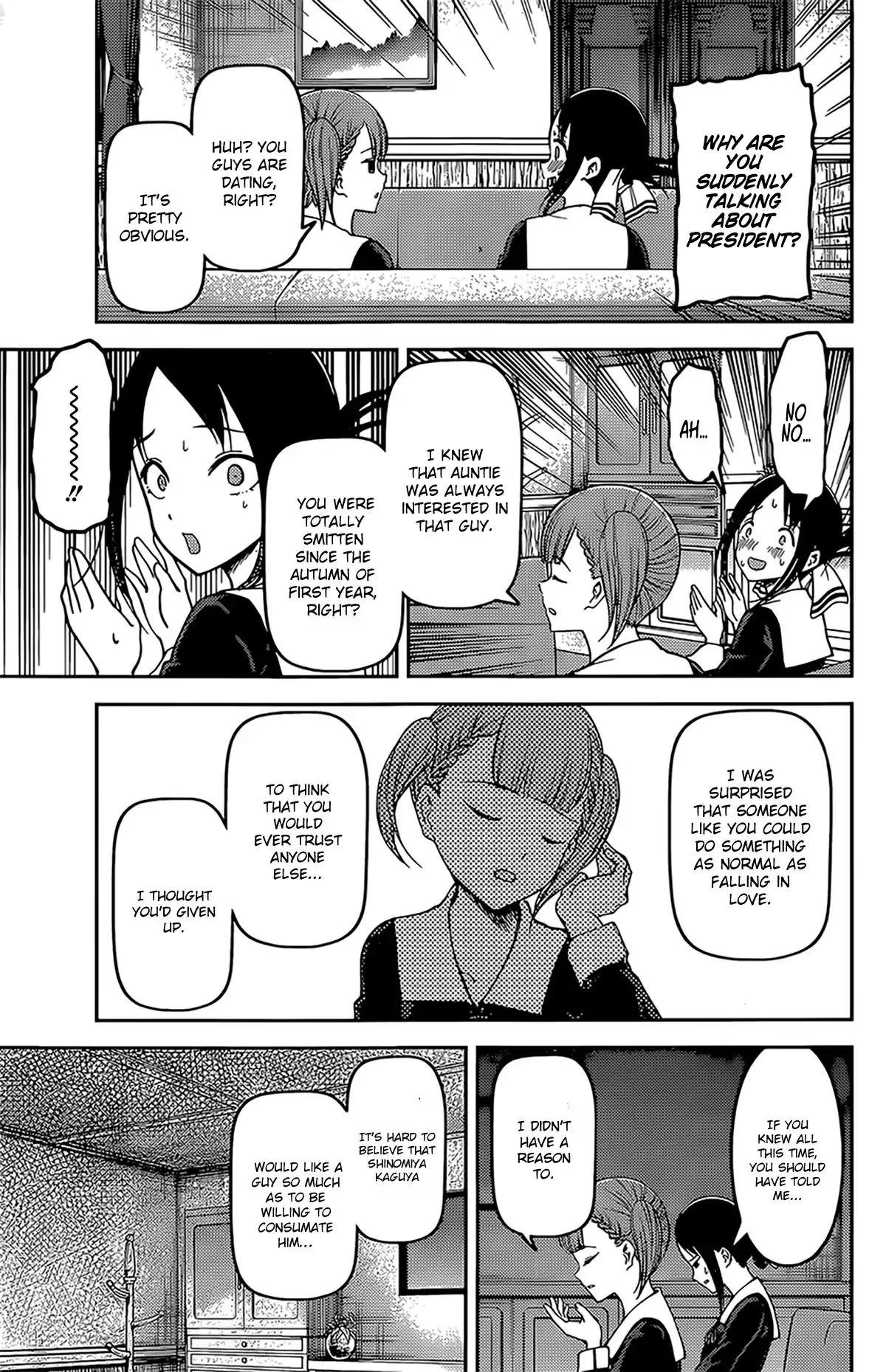 Kaguya-sama wa Kokurasetai - Tensai-tachi no Renai Zunousen chapter 169 page 4