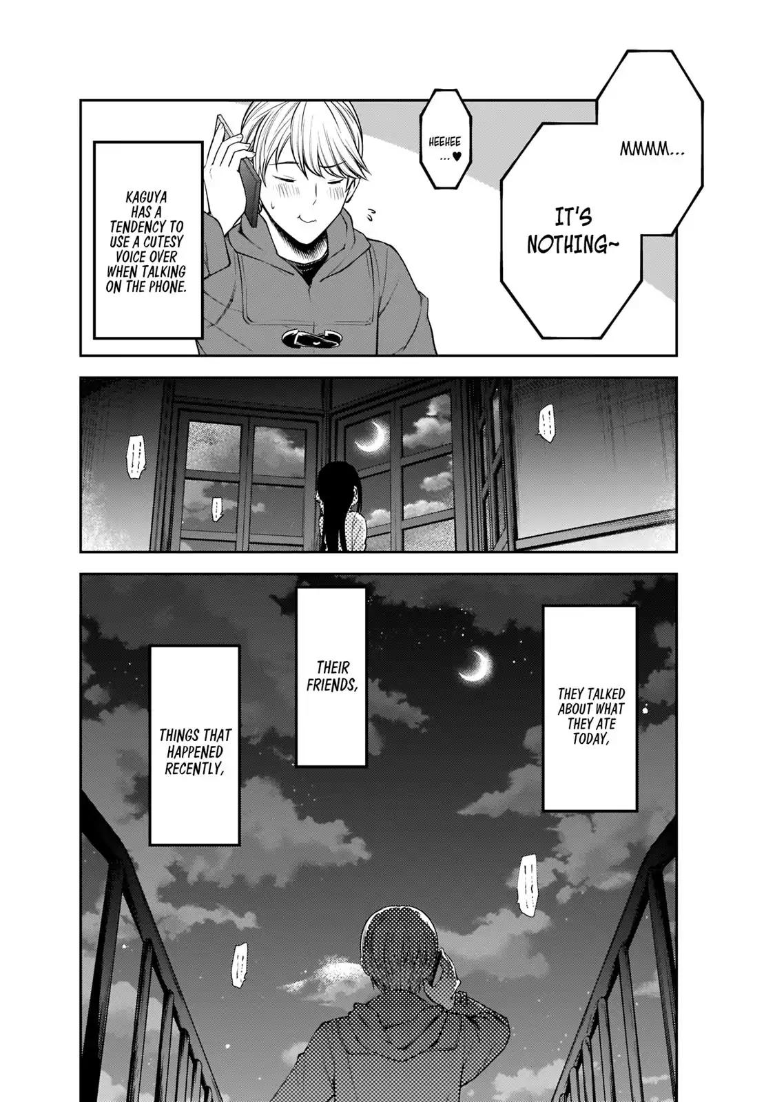 Kaguya-sama wa Kokurasetai - Tensai-tachi no Renai Zunousen chapter 170 page 6