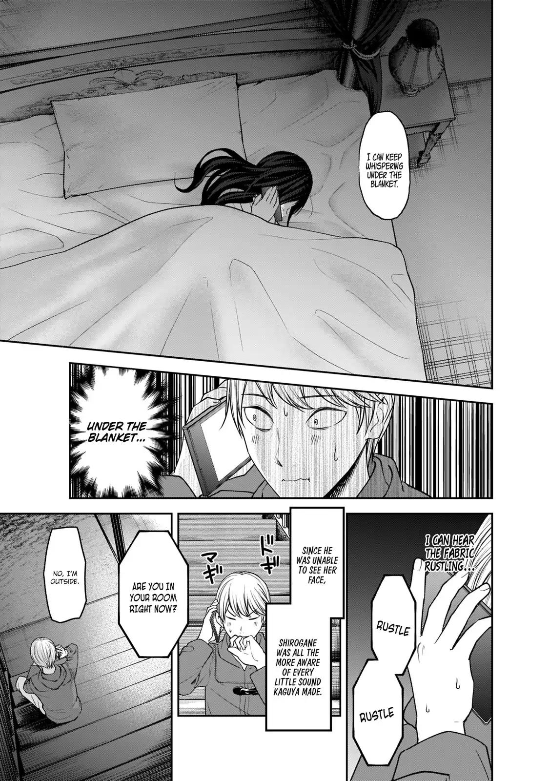 Kaguya-sama wa Kokurasetai - Tensai-tachi no Renai Zunousen chapter 170 page 9