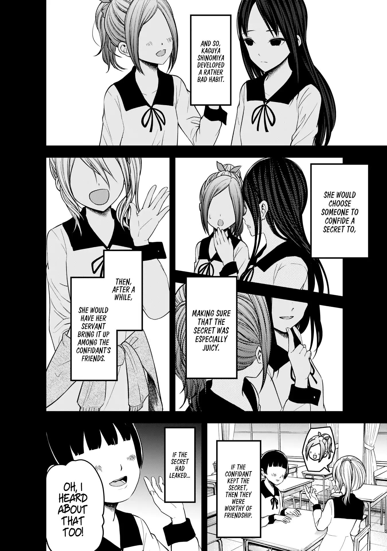 Kaguya-sama wa Kokurasetai - Tensai-tachi no Renai Zunousen chapter 172 page 4