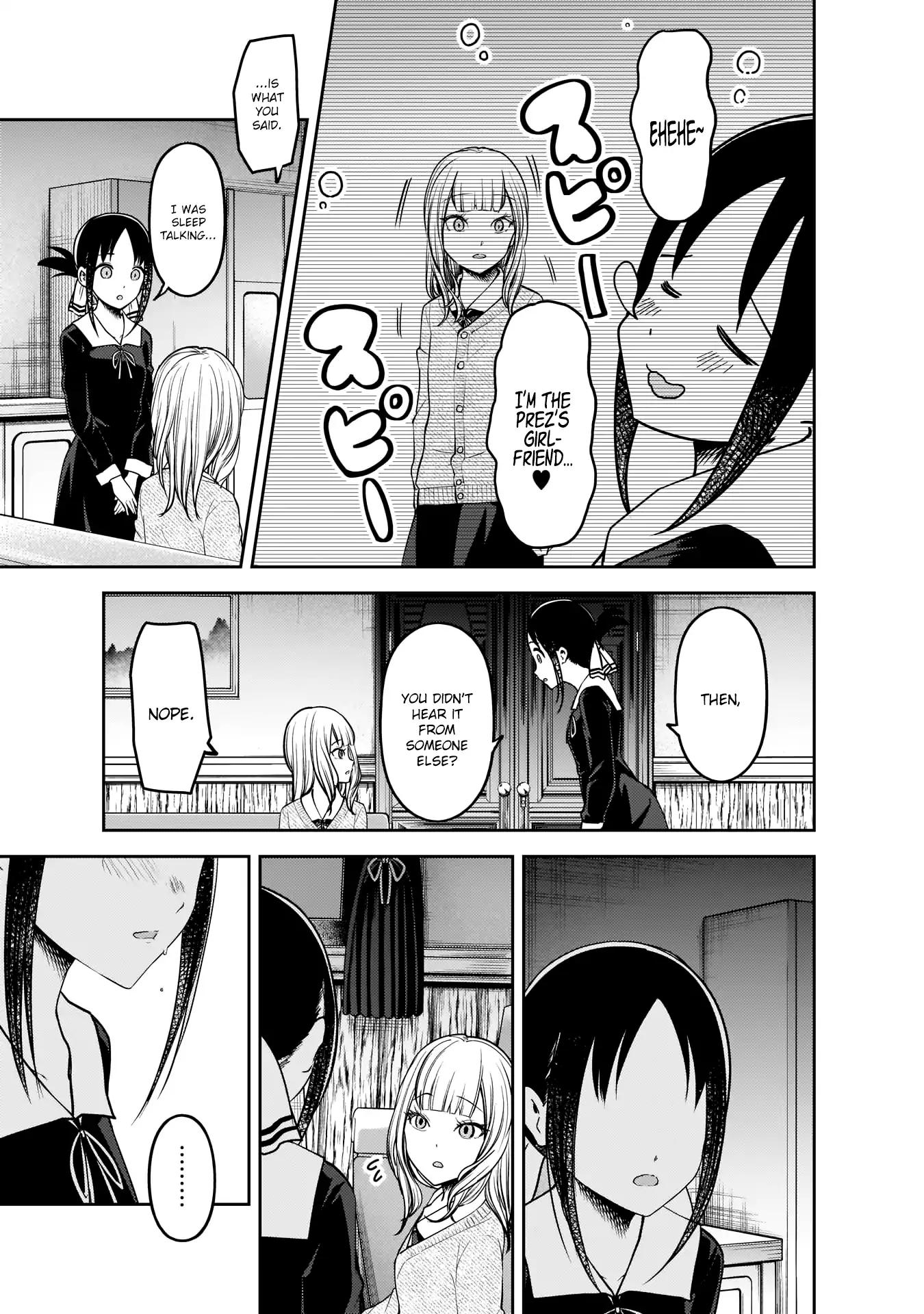 Kaguya-sama wa Kokurasetai - Tensai-tachi no Renai Zunousen chapter 172 page 9