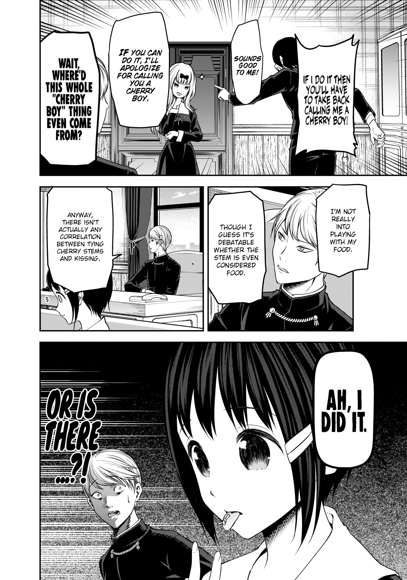 Kaguya-sama wa Kokurasetai - Tensai-tachi no Renai Zunousen chapter 173 page 4