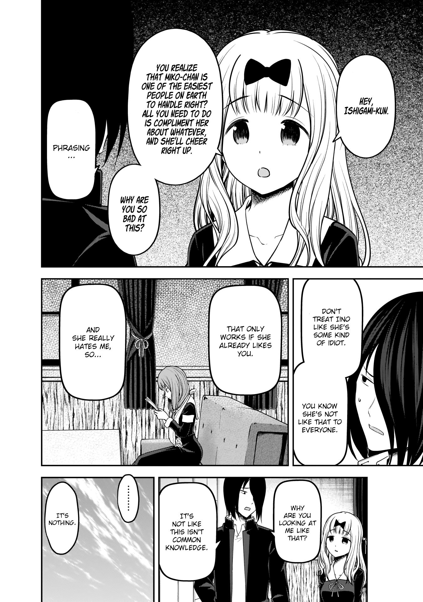 Kaguya-sama wa Kokurasetai - Tensai-tachi no Renai Zunousen chapter 174 page 2