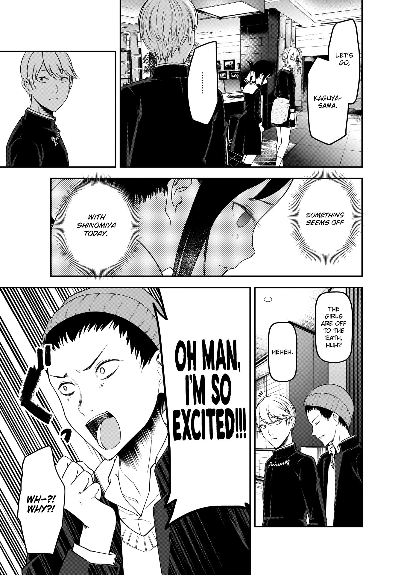 Kaguya-sama wa Kokurasetai - Tensai-tachi no Renai Zunousen chapter 180 page 17