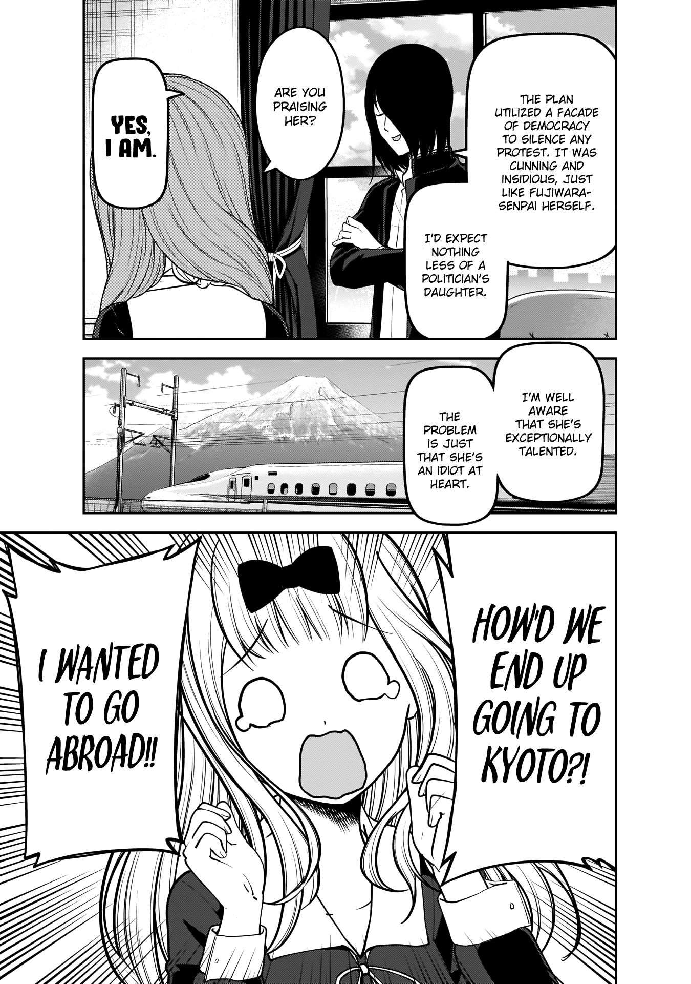 Kaguya-sama wa Kokurasetai - Tensai-tachi no Renai Zunousen chapter 180 page 3