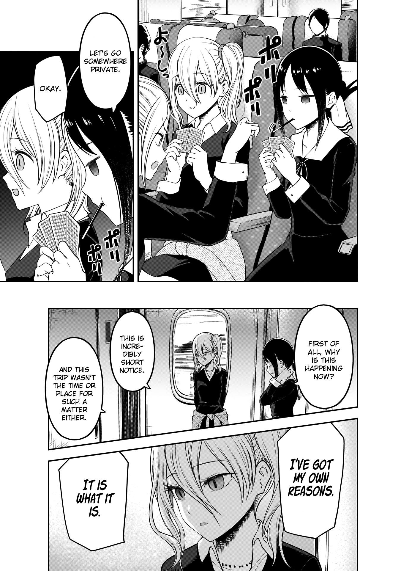 Kaguya-sama wa Kokurasetai - Tensai-tachi no Renai Zunousen chapter 180 page 7