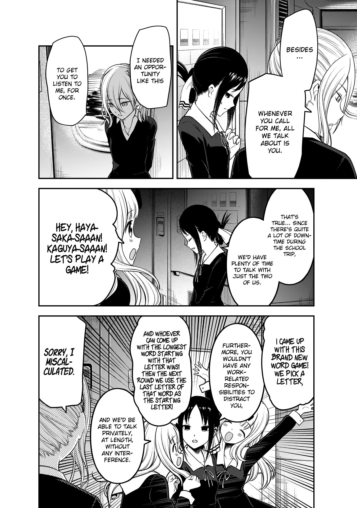Kaguya-sama wa Kokurasetai - Tensai-tachi no Renai Zunousen chapter 180 page 8