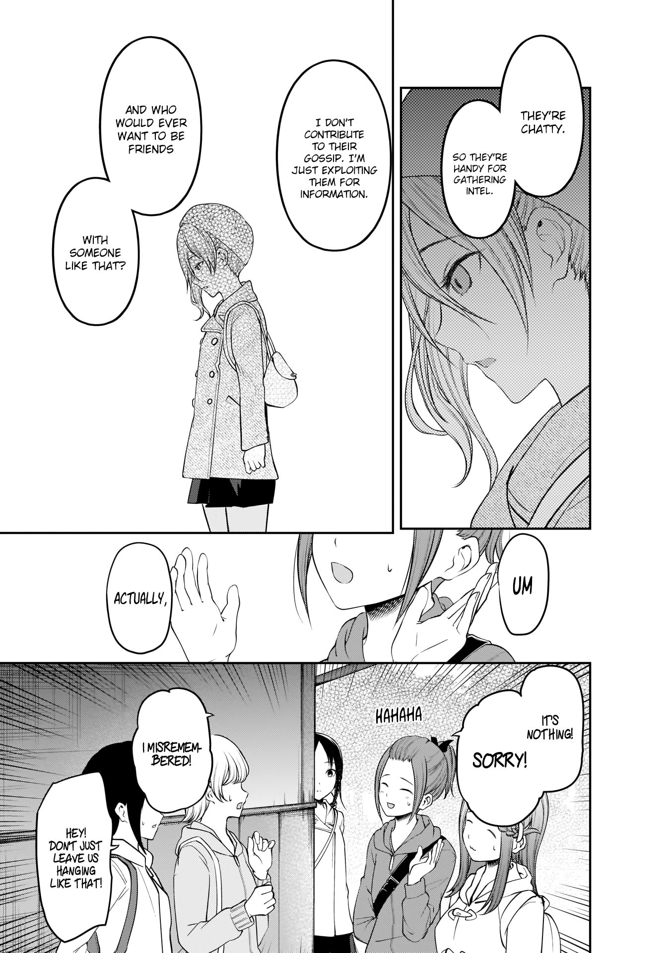 Kaguya-sama wa Kokurasetai - Tensai-tachi no Renai Zunousen chapter 183 page 7