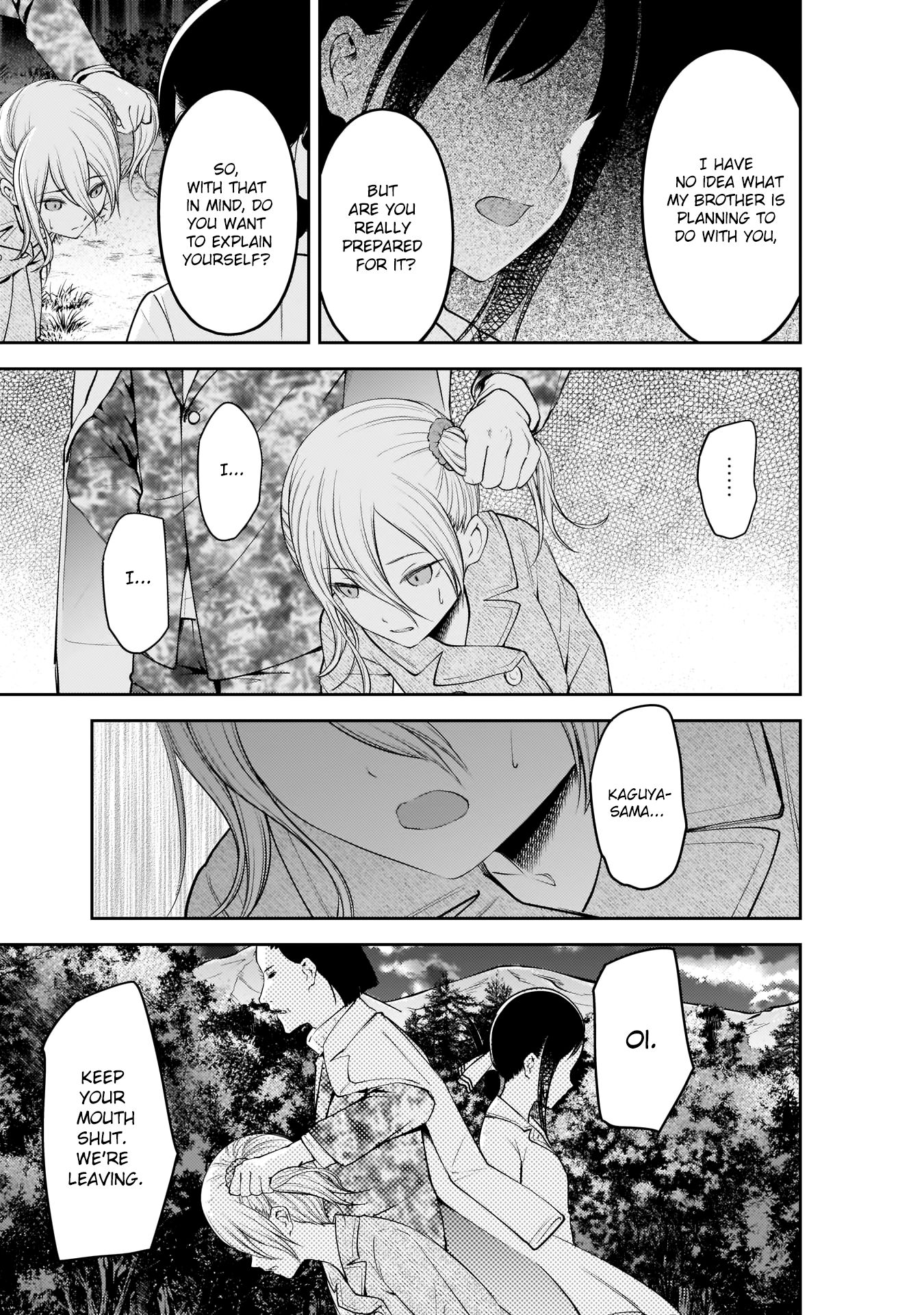 Kaguya-sama wa Kokurasetai - Tensai-tachi no Renai Zunousen chapter 185 page 16