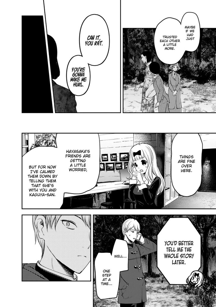 Kaguya-sama wa Kokurasetai - Tensai-tachi no Renai Zunousen chapter 186 page 10