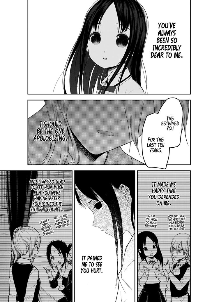 Kaguya-sama wa Kokurasetai - Tensai-tachi no Renai Zunousen chapter 186 page 15