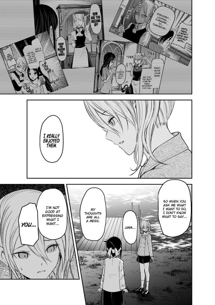 Kaguya-sama wa Kokurasetai - Tensai-tachi no Renai Zunousen chapter 186 page 3