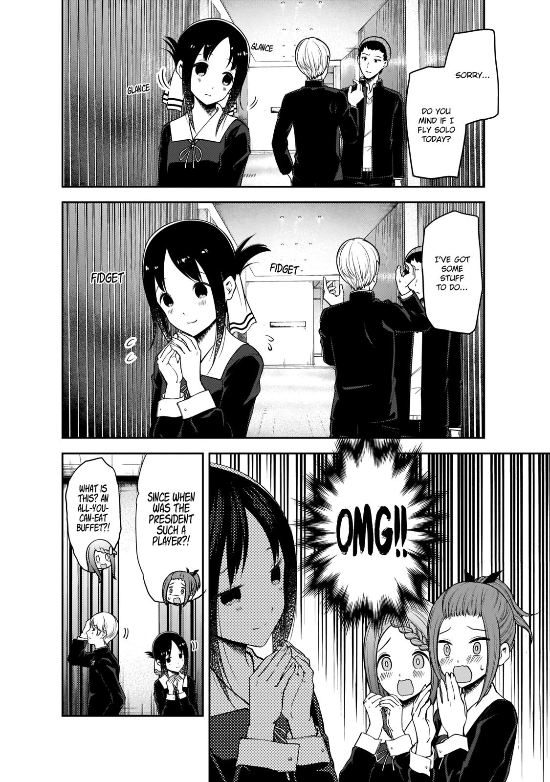 Kaguya-sama wa Kokurasetai - Tensai-tachi no Renai Zunousen chapter 187 page 4