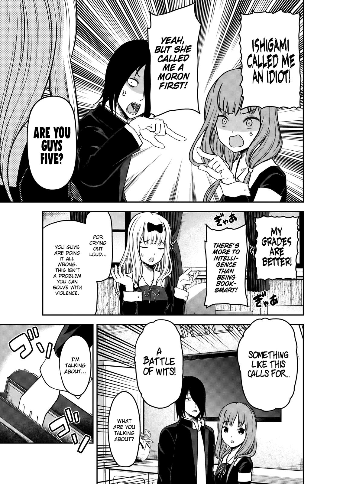 Kaguya-sama wa Kokurasetai - Tensai-tachi no Renai Zunousen chapter 188 page 3