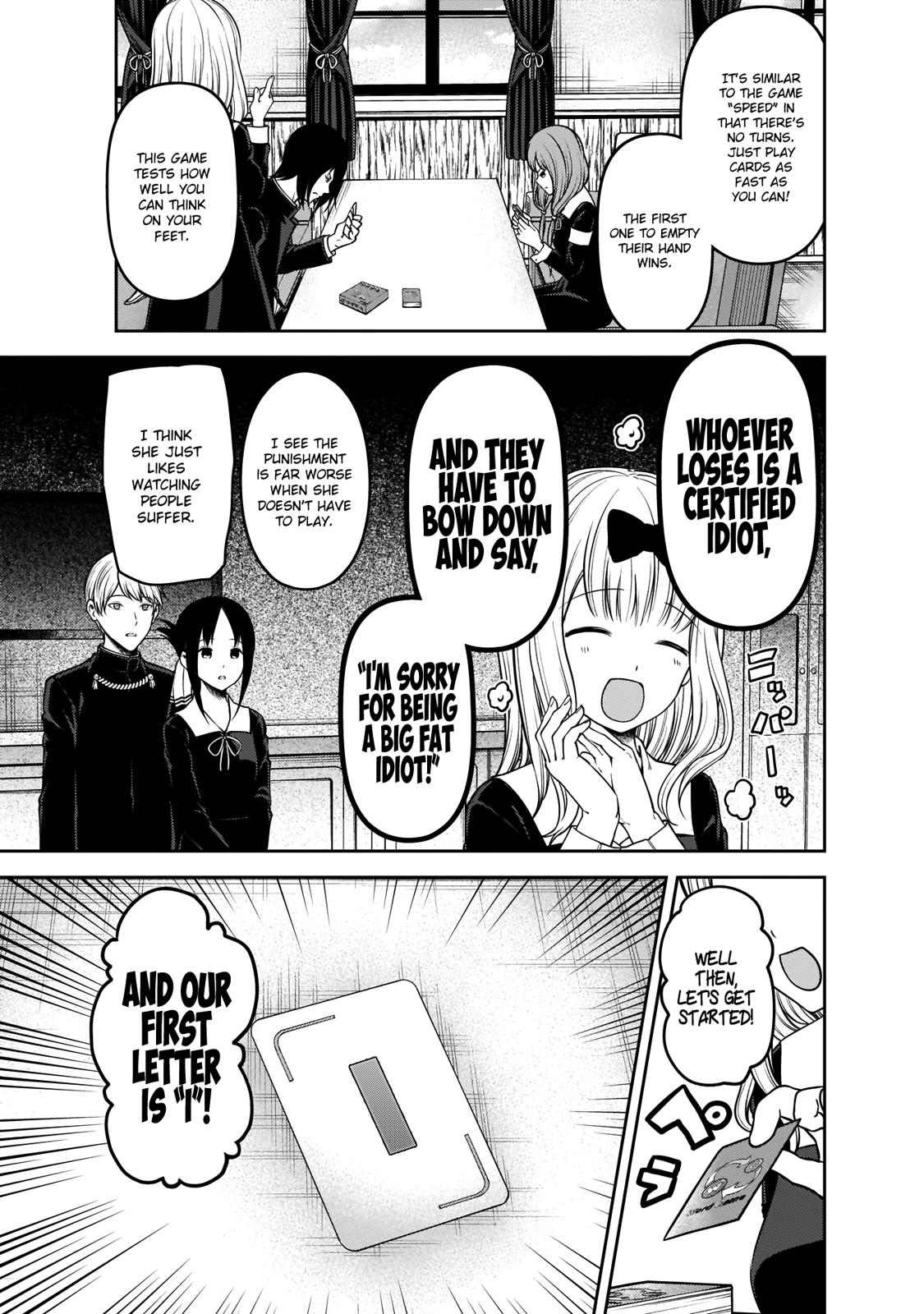 Kaguya-sama wa Kokurasetai - Tensai-tachi no Renai Zunousen chapter 188 page 5